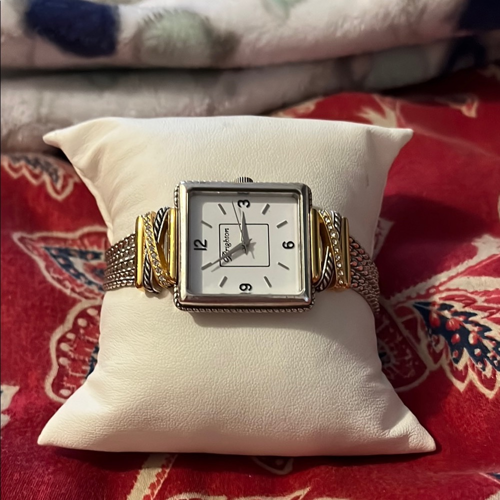 Neptune Rings Silver and Gold Brighton Collectibles Watch